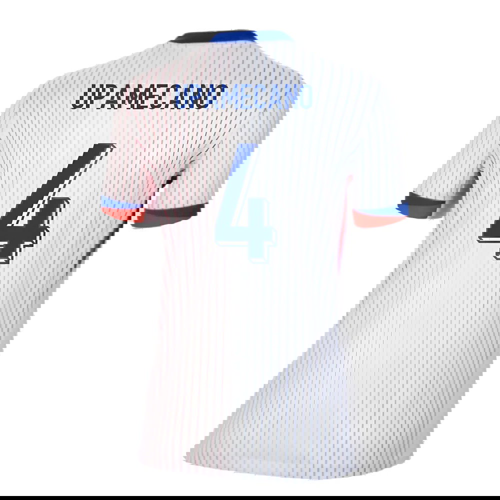 2024-2025 France Away Shirt (Womens) (Upamecano 4)