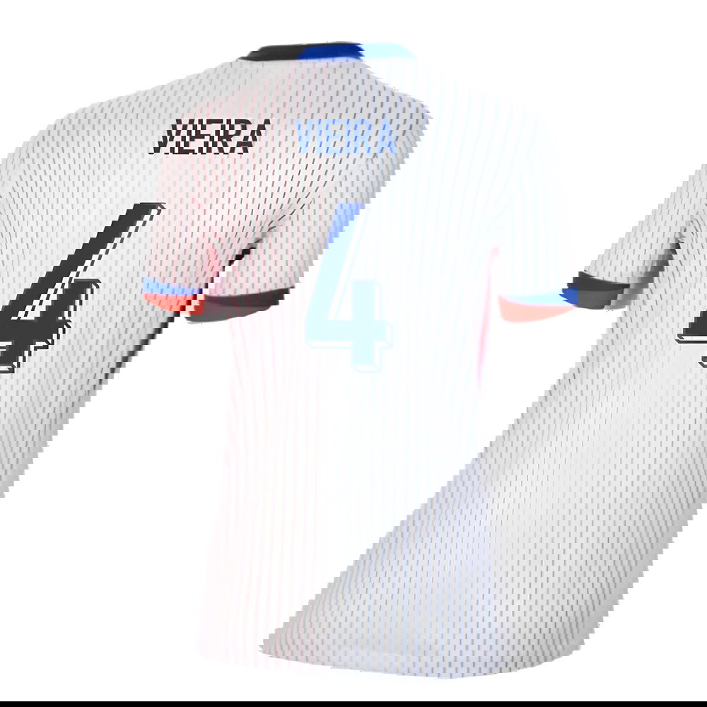 2024-2025 France Away Shirt (Womens) (Vieira 4)