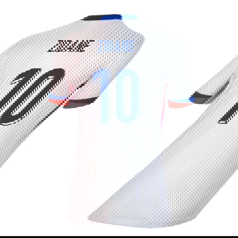 2024-2025 France Away Shirt (Womens) (Zidane 10)