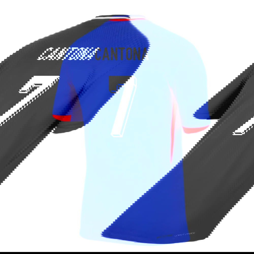 2024-2025 France Dri-FIT ADV Match Home Shirt (Cantona 7)