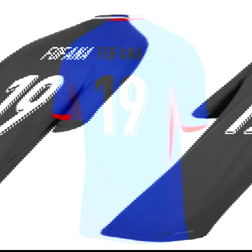 2024-2025 France Dri-FIT ADV Match Home Shirt (Fofana 19)