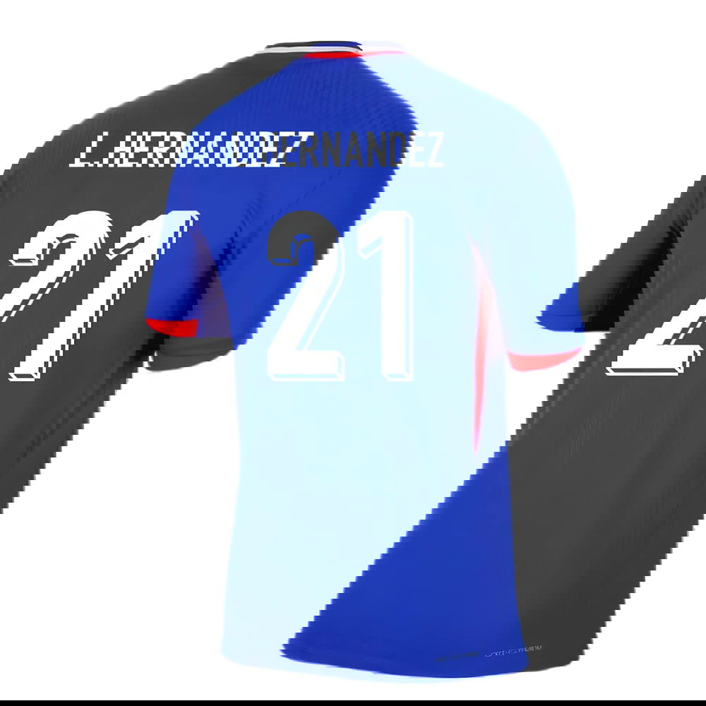 2024-2025 France Dri-FIT ADV Match Home Shirt (L.Hernandez 21)