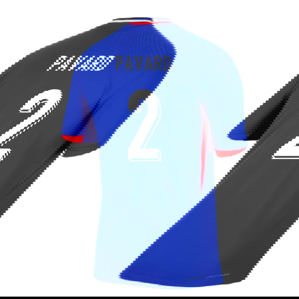 2024-2025 France Dri-FIT ADV Match Home Shirt (Pavard 2)
