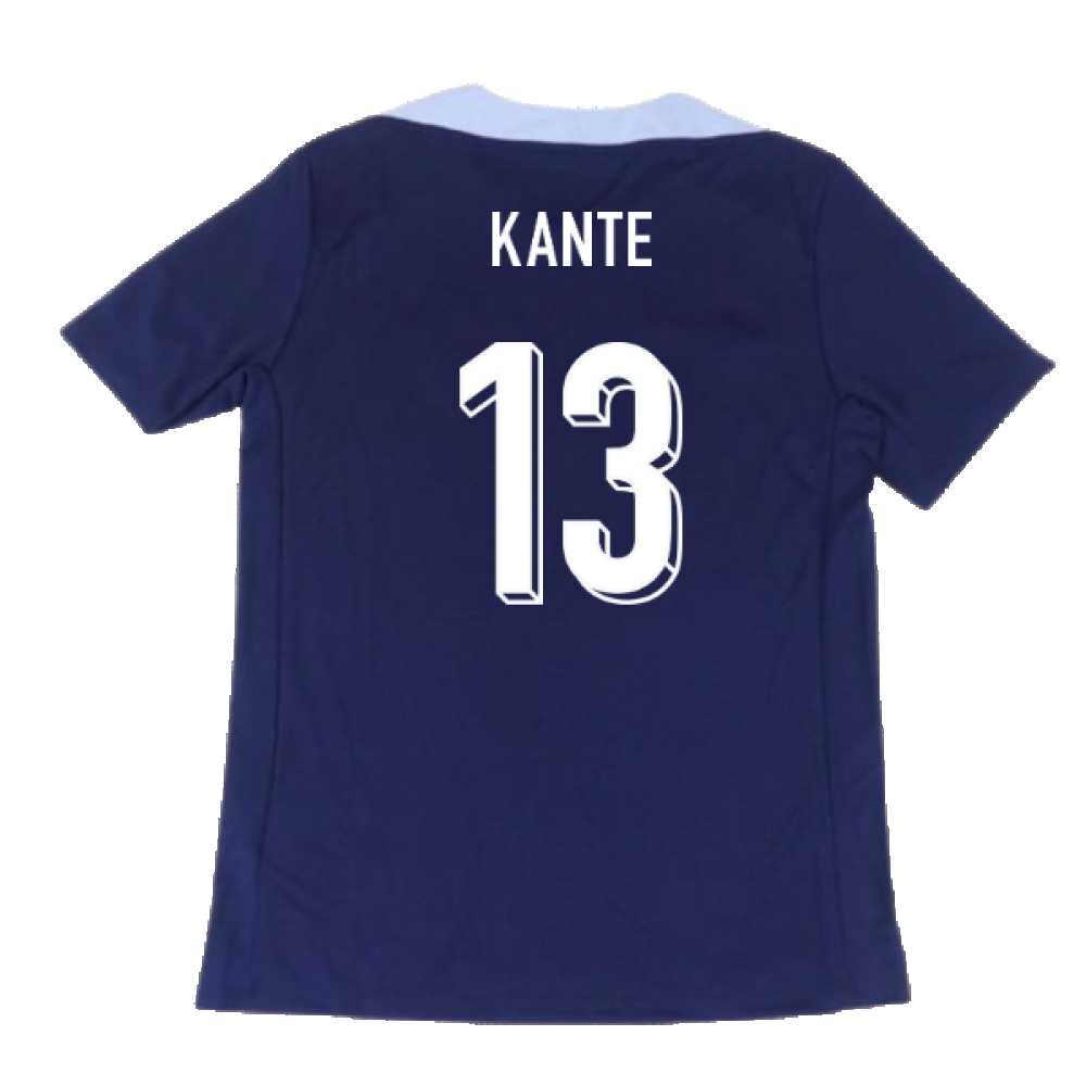 2024-2025 France Dri-Fit Strike Training Shirt (Navy) (Kante 13)