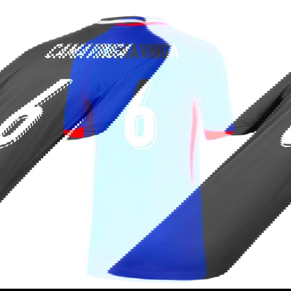 2024-2025 France Home Shirt (Kids) (Camavinga 6)