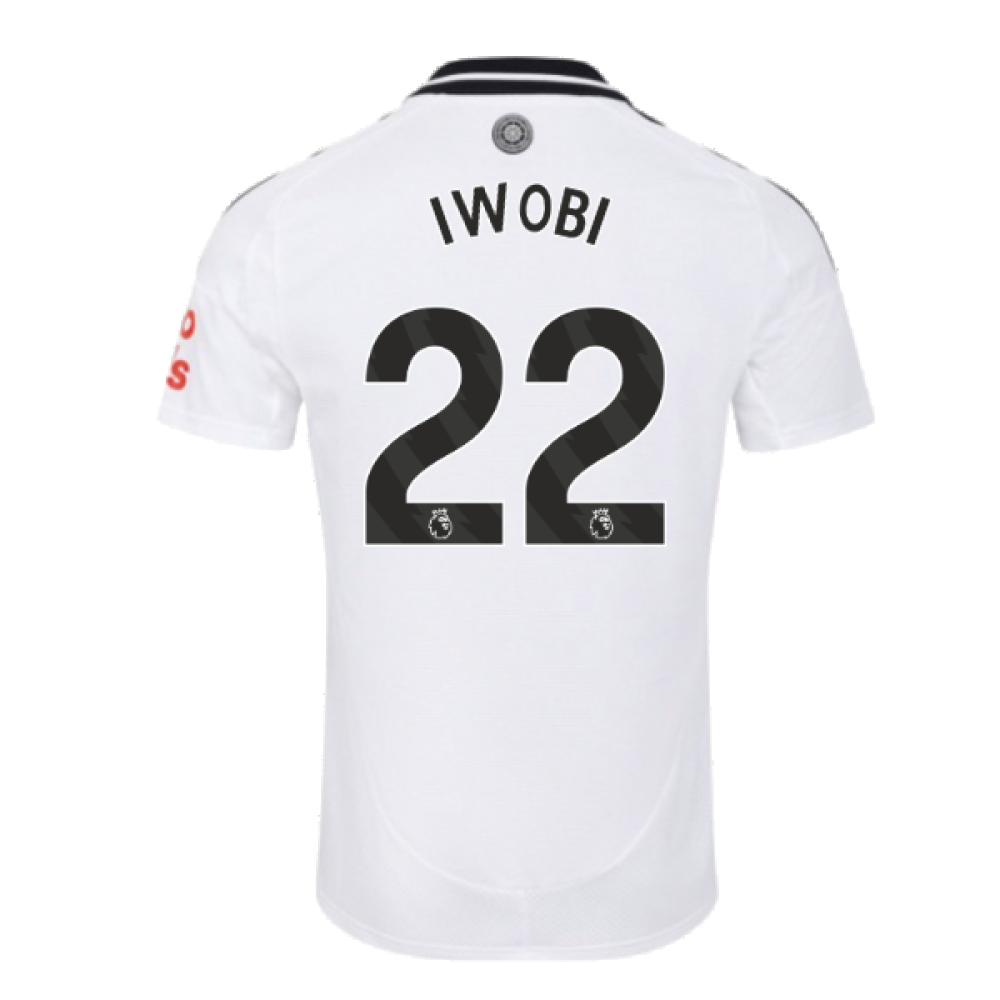 2024-2025 Fulham Home Shirt (Iwobi 22)