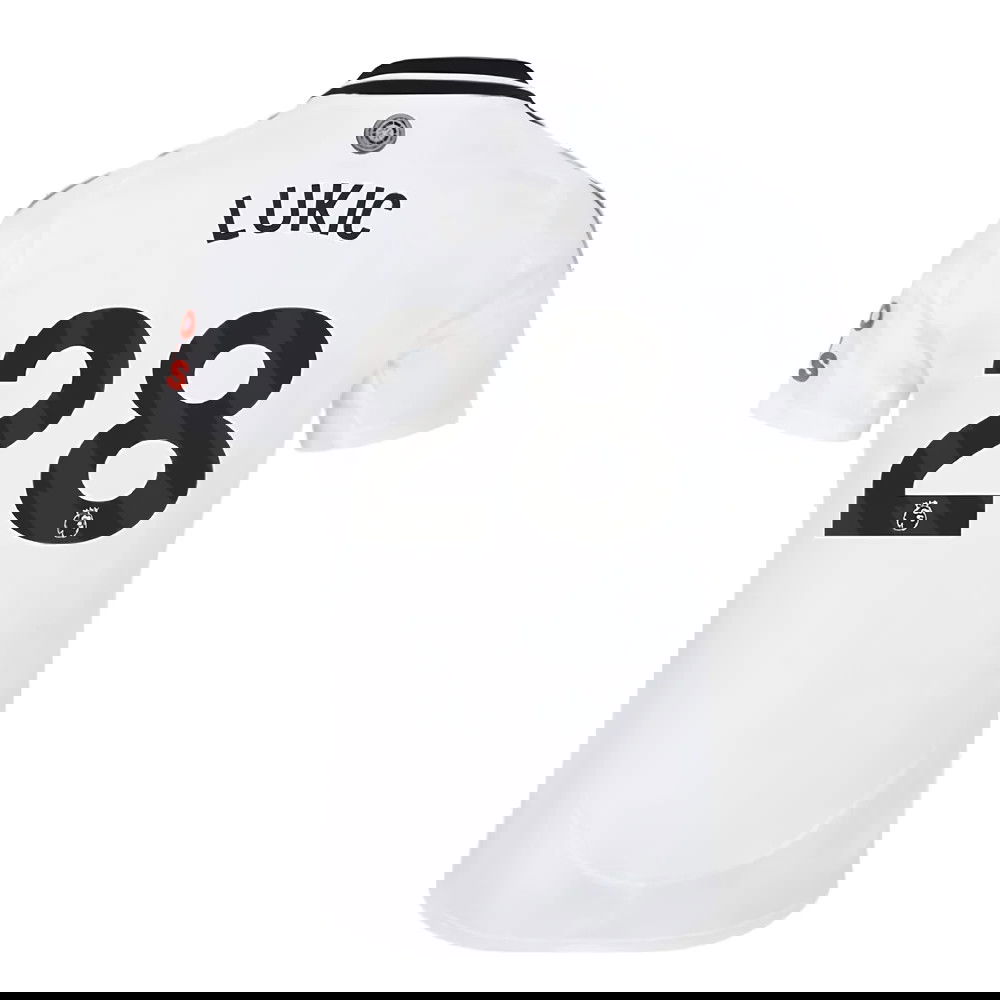 2024-2025 Fulham Home Shirt (Lukic 28)