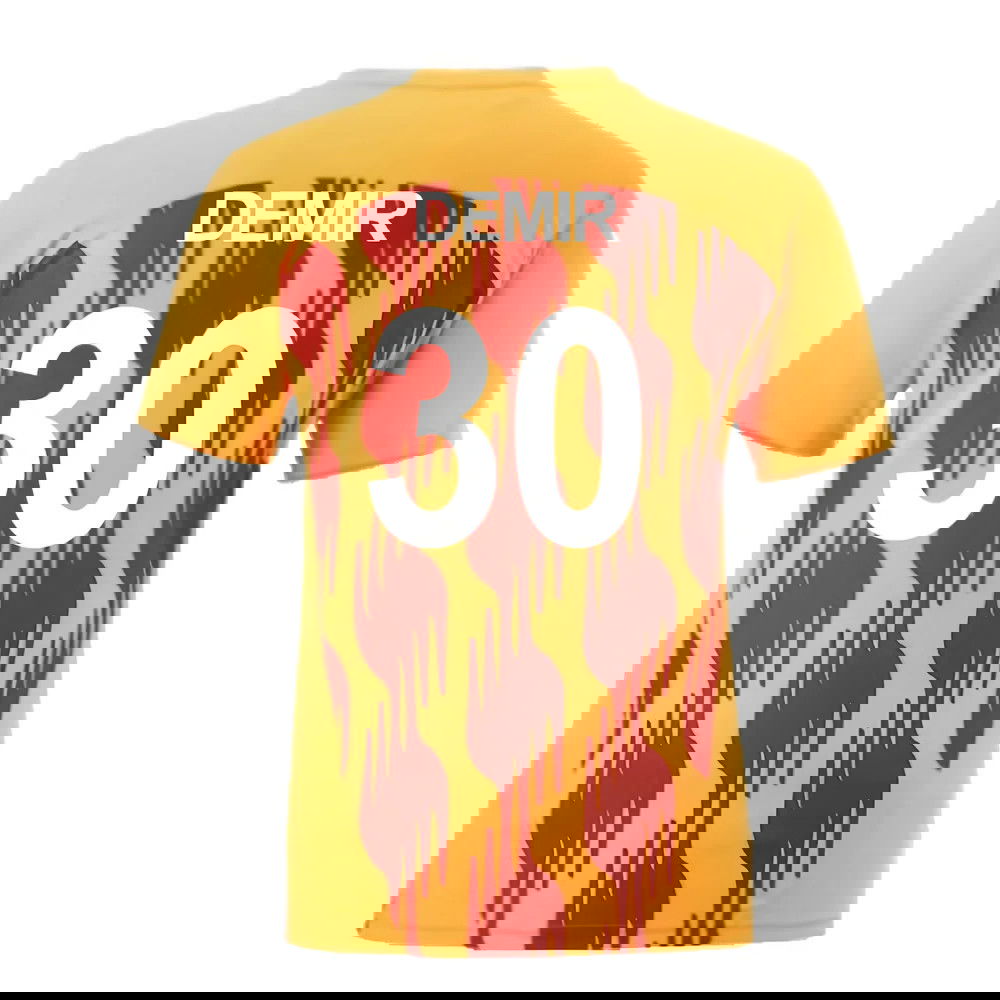 2024-2025 Galatasaray Pre-Match Shirt (Orange) (Demir 30)