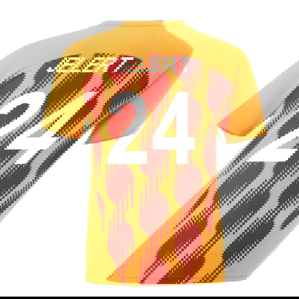 2024-2025 Galatasaray Pre-Match Shirt (Orange) (Jelert 24)