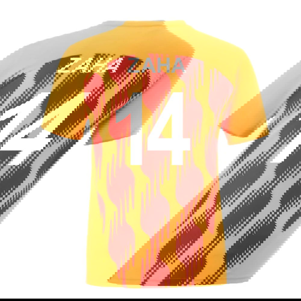 2024-2025 Galatasaray Pre-Match Shirt (Orange) (Zaha 14)
