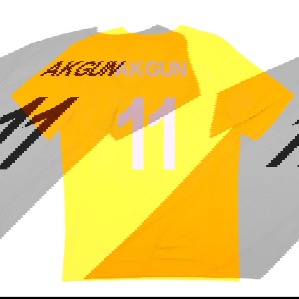 2024-2025 Galatasaray Training Shirt (Orange) (Akgun 11)