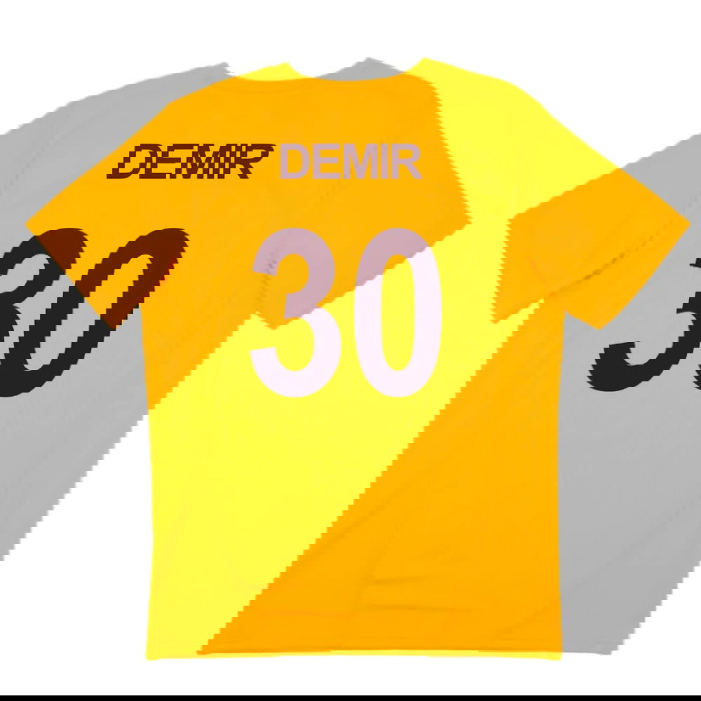 2024-2025 Galatasaray Training Shirt (Orange) (Demir 30)