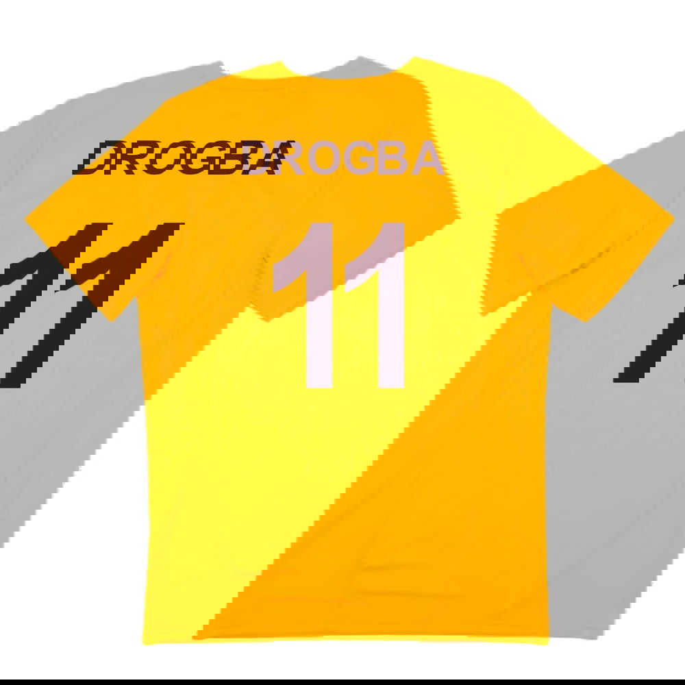 2024-2025 Galatasaray Training Shirt (Orange) (Drogba 11)