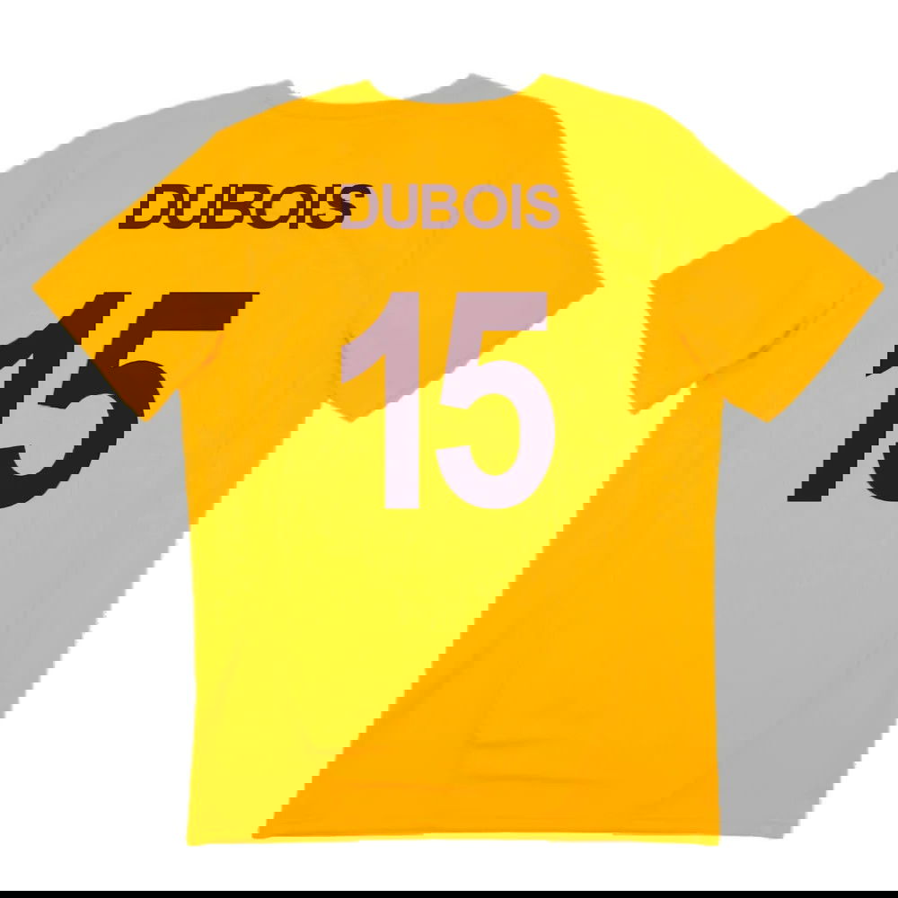 2024-2025 Galatasaray Training Shirt (Orange) (Dubois 15)