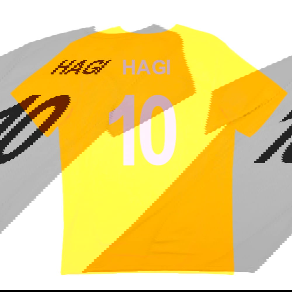 2024-2025 Galatasaray Training Shirt (Orange) (Hagi 10)