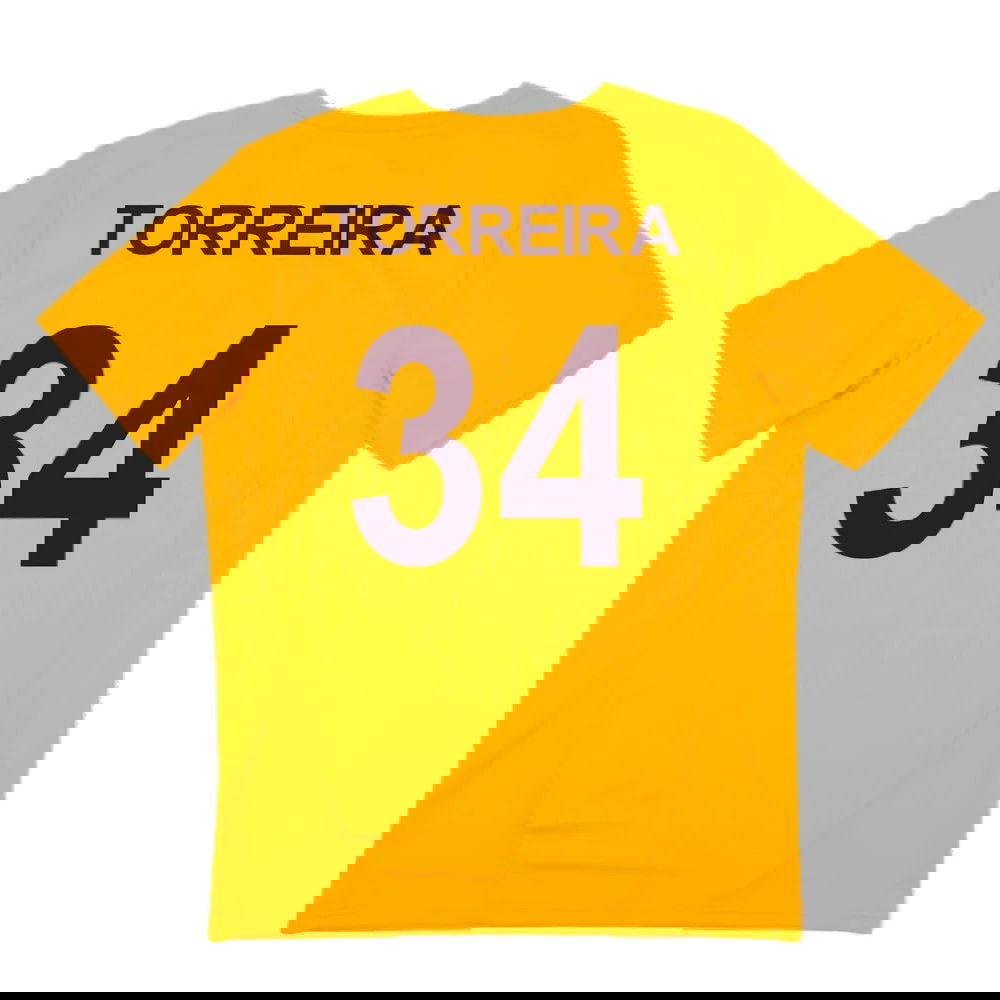 2024-2025 Galatasaray Training Shirt (Orange) (Torreira 34)