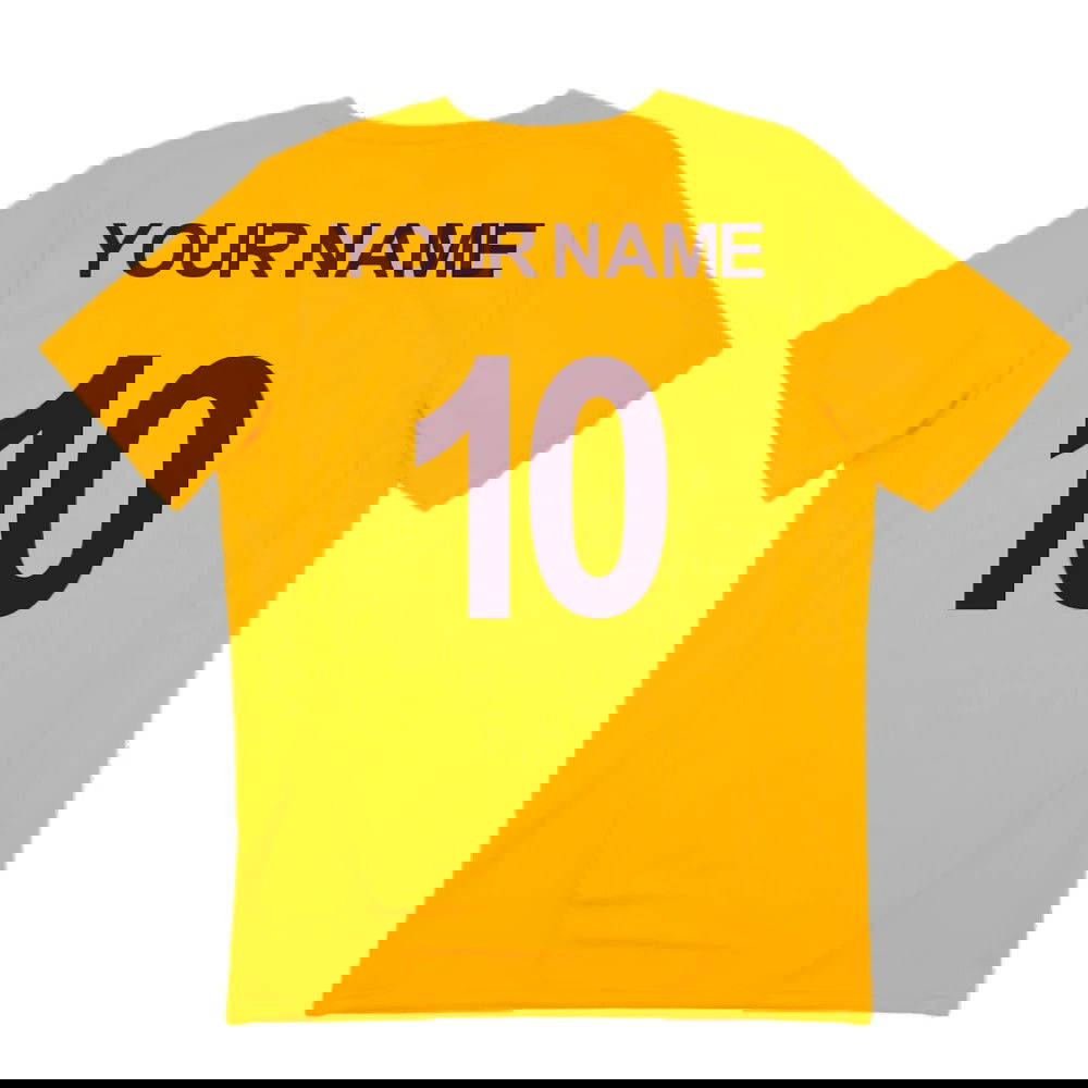 2024-2025 Galatasaray Training Shirt (Orange) (Your Name)