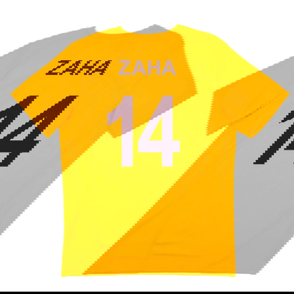2024-2025 Galatasaray Training Shirt (Orange) (Zaha 14)