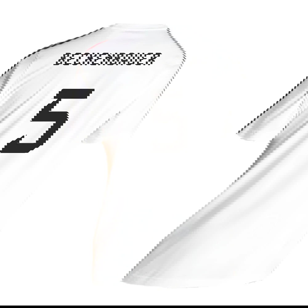 2024-2025 Germany 3S DNA Tee (White) (BECKENBAUER 5)