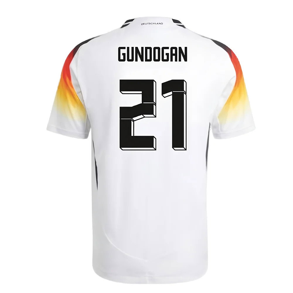 2024-2025 Germany Authentic Home Shirt (Gundogan 21)