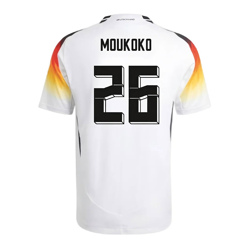 2024-2025 Germany Authentic Home Shirt (Moukoko 26)