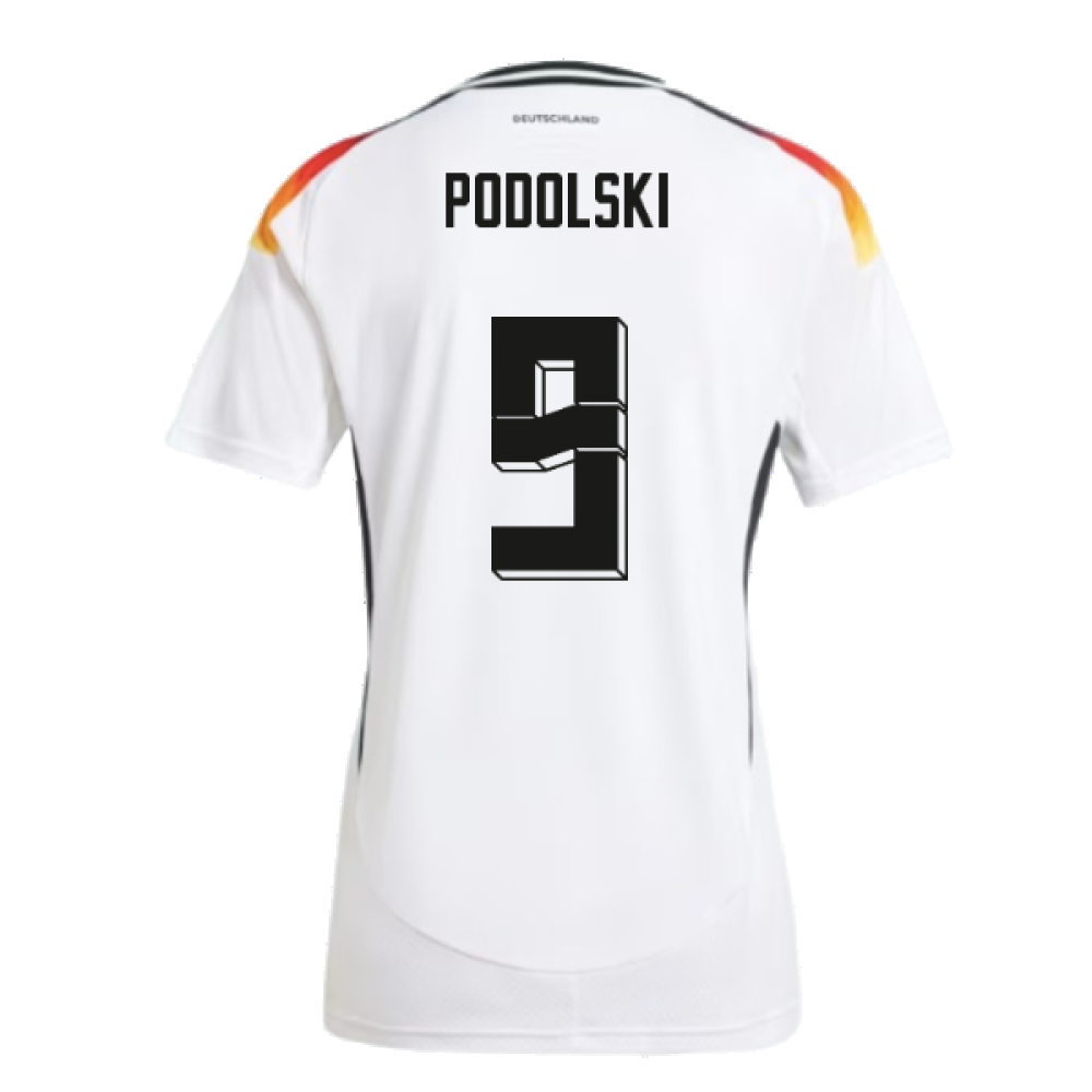 2024-2025 Germany Home Shirt (Ladies) (Podolski 9)