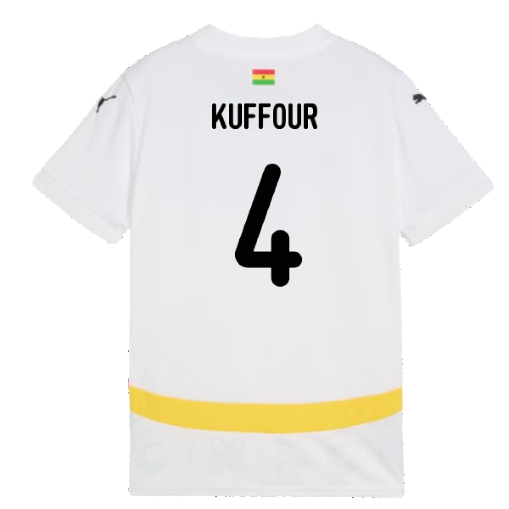 2024-2025 Ghana Home Shirt (Kids) (Kuffour 4)