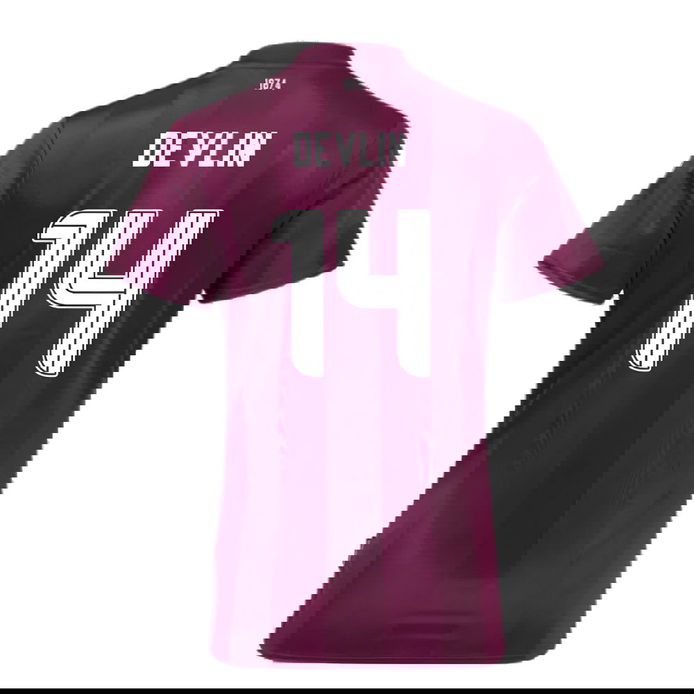 2024-2025 Hearts Home Shirt (Womens) (Devlin 14)