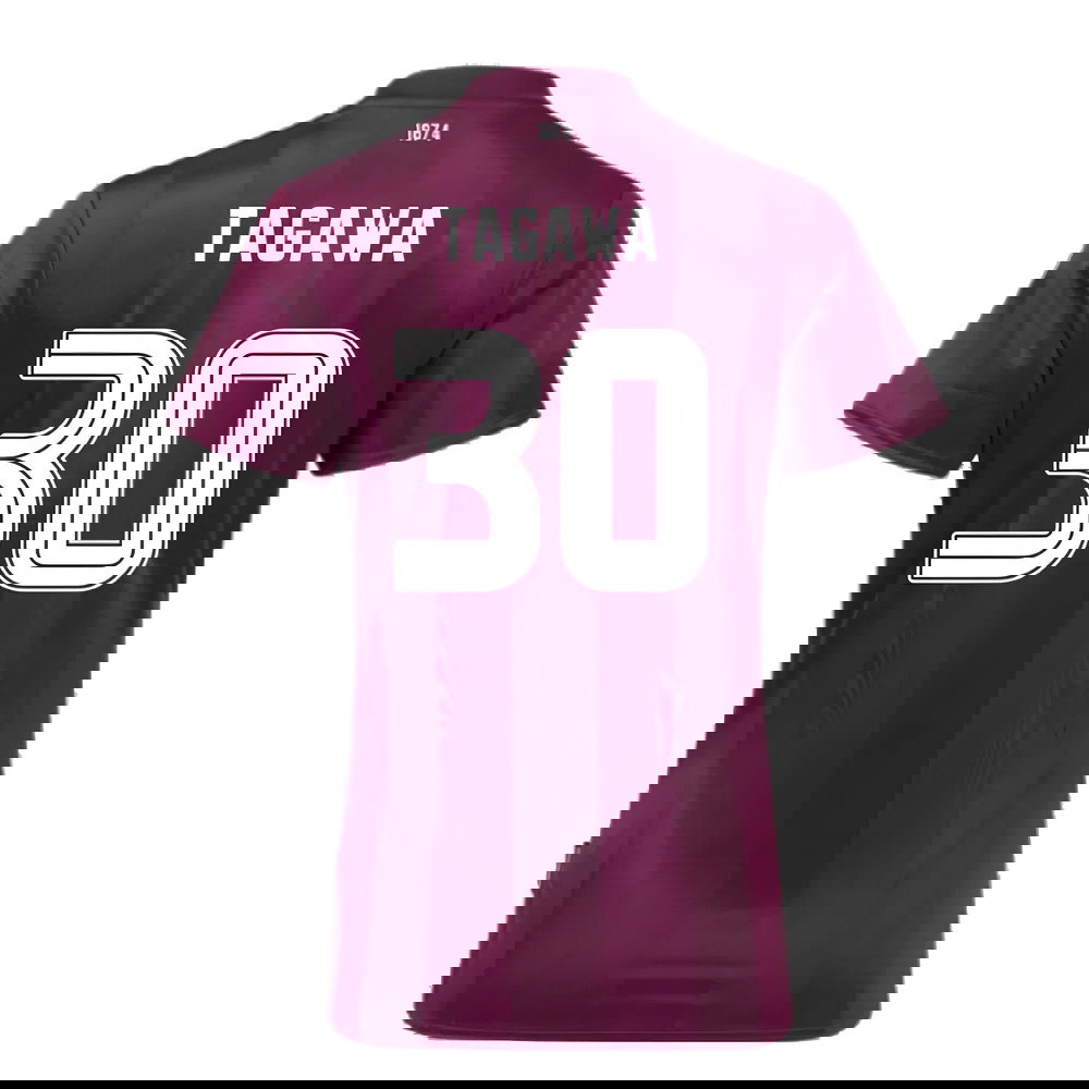 2024-2025 Hearts Home Shirt (Womens) (Tagawa 30)