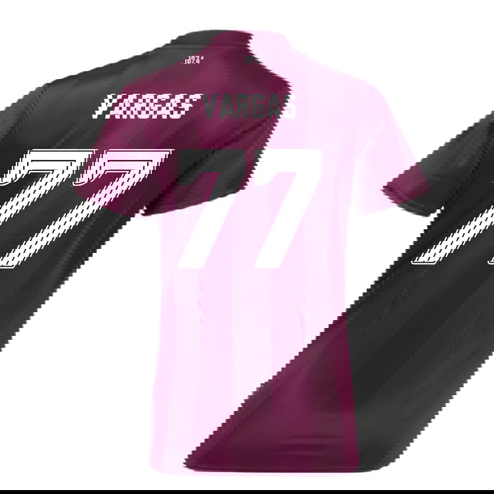 2024-2025 Hearts Home Shirt (Womens) (Vargas 77)