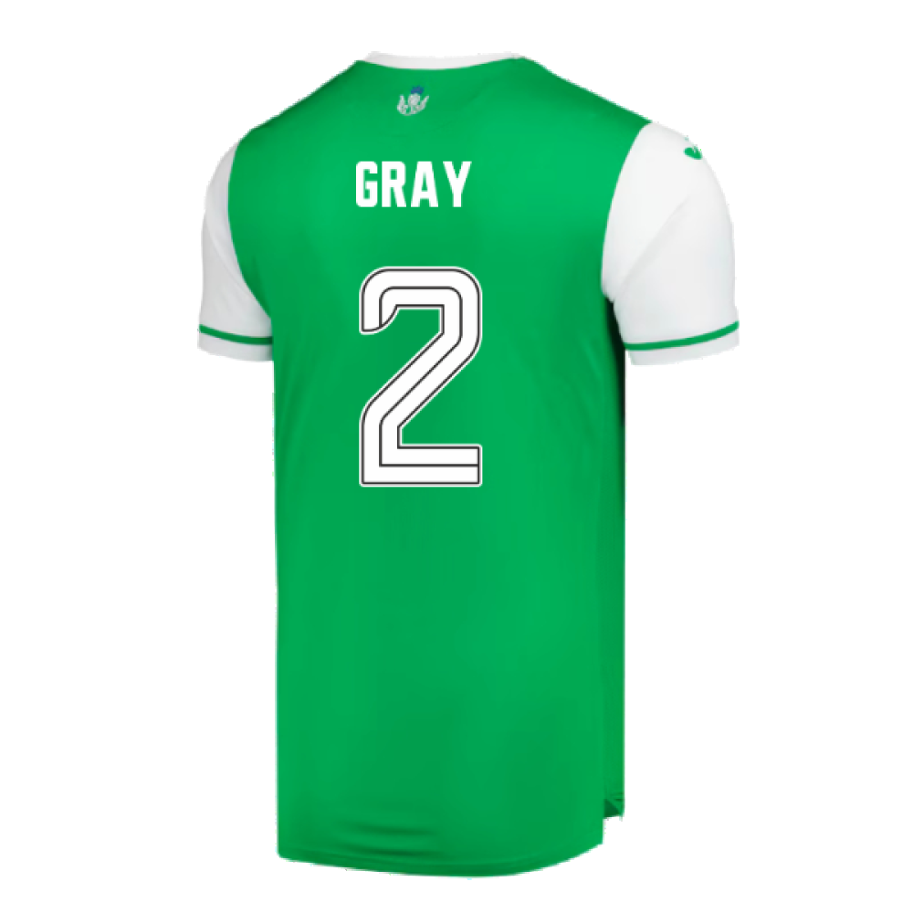 2024-2025 Hibernian Home Shirt (Gray 2)