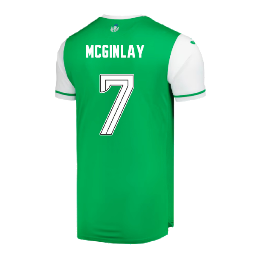 2024-2025 Hibernian Home Shirt (McGinlay 7)