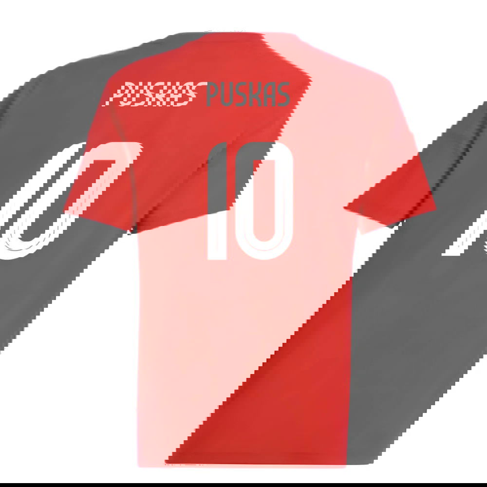 2024-2025 Hungary Home FAN Shirt (Kids) (PUSKAS 10)