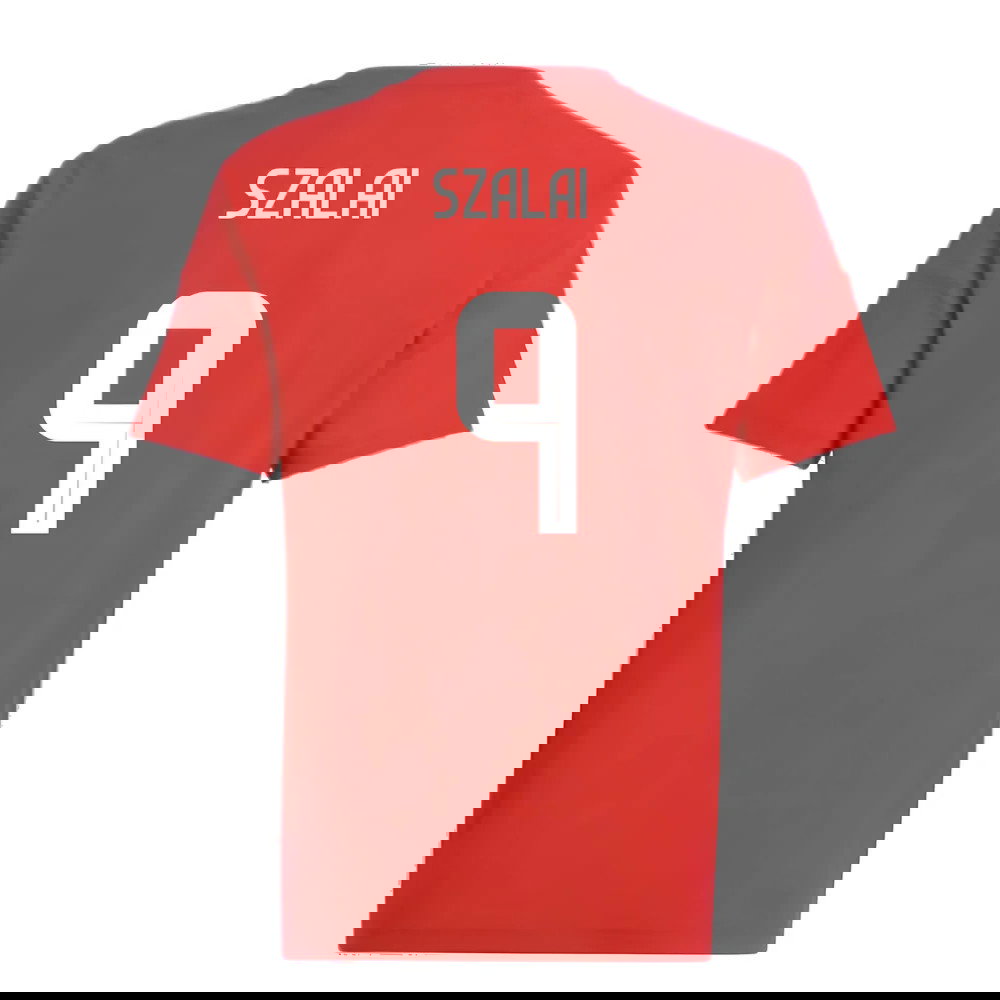 2024-2025 Hungary Home FAN Shirt (Kids) (SZALAI 9)