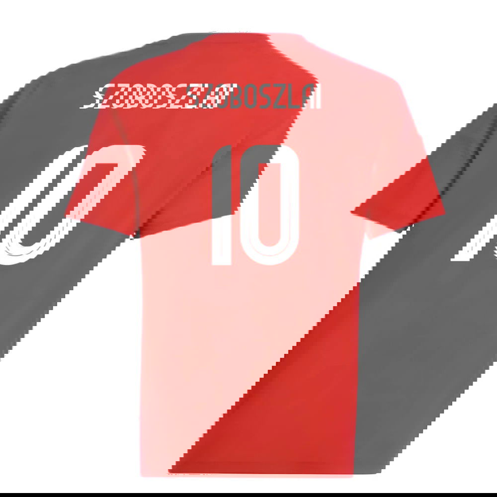 2024-2025 Hungary Home FAN Shirt (Kids) (SZOBOSZLAI 10)