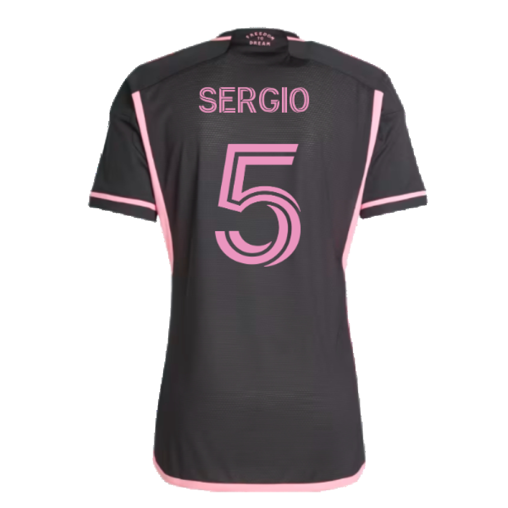 2024-2025 Inter Miami Authentic Away Shirt (Sergio 5)