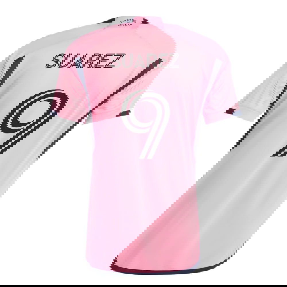 2024-2025 Inter Miami Authentic Home Shirt (Suarez 9)