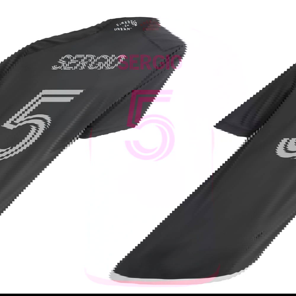 2024-2025 Inter Miami Away Shirt (Kids) (Sergio 5)