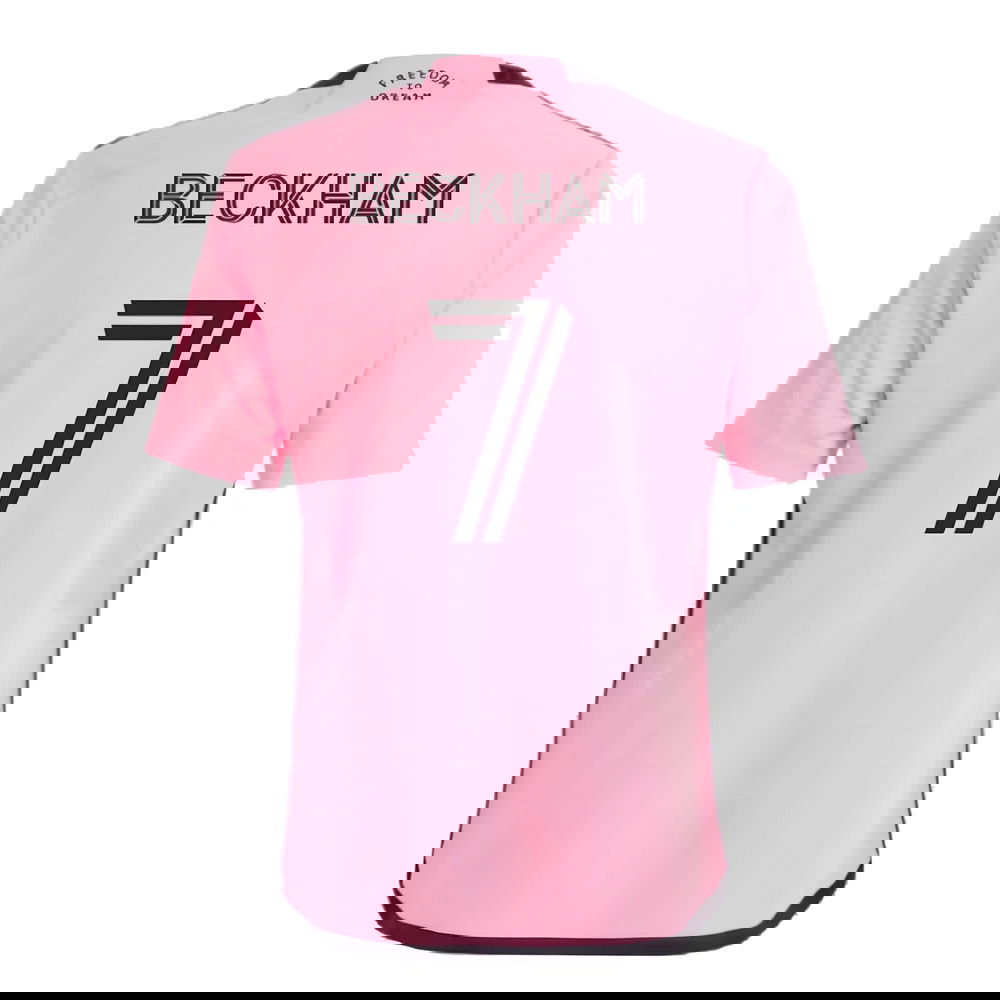 2024-2025 Inter Miami Home Shirt (Kids) (Beckham 7)