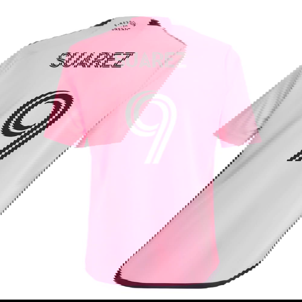 2024-2025 Inter Miami Home Shirt (Kids) (Suarez 9)