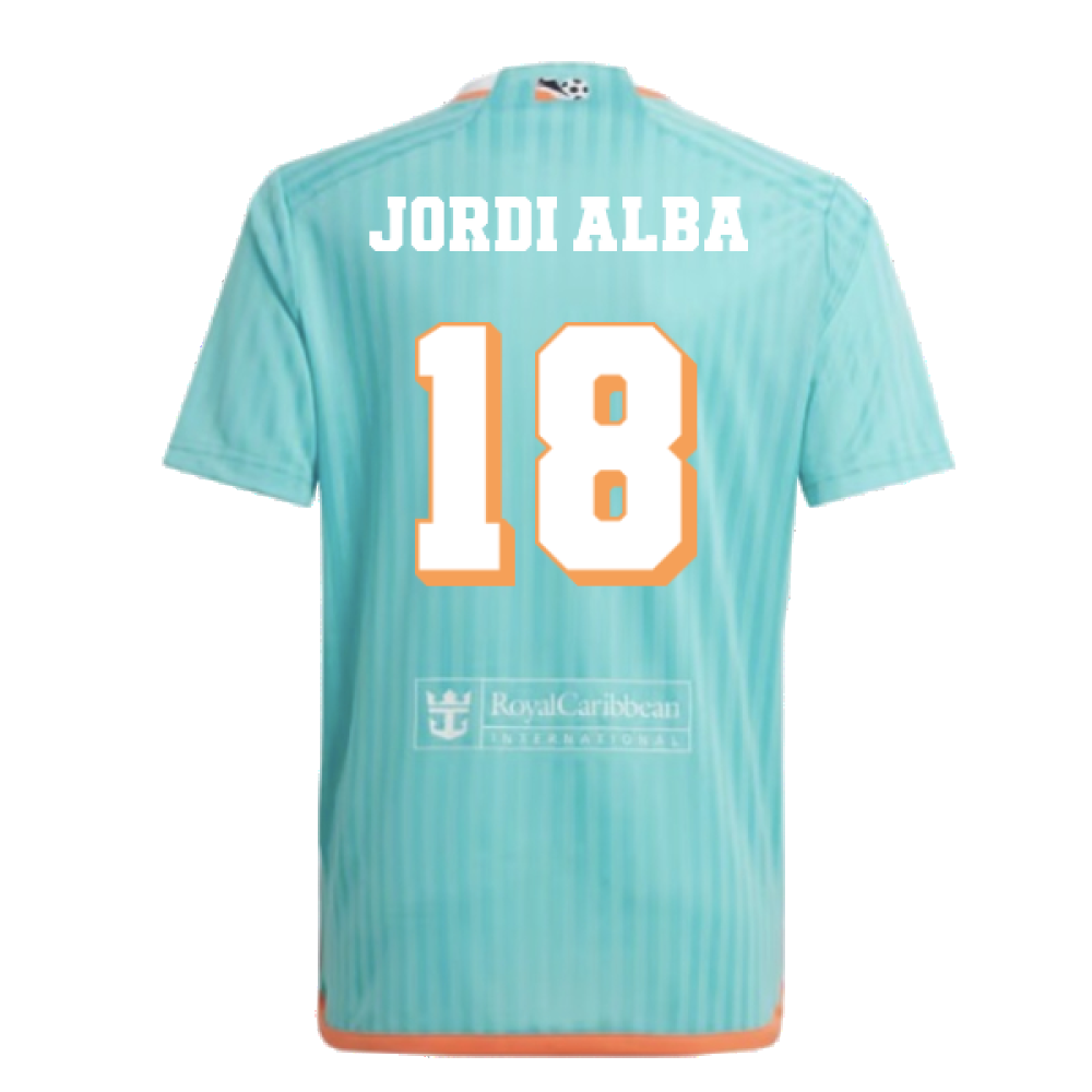 2024-2025 Inter Miami Third Shirt (Kids) (Jordi Alba 18)