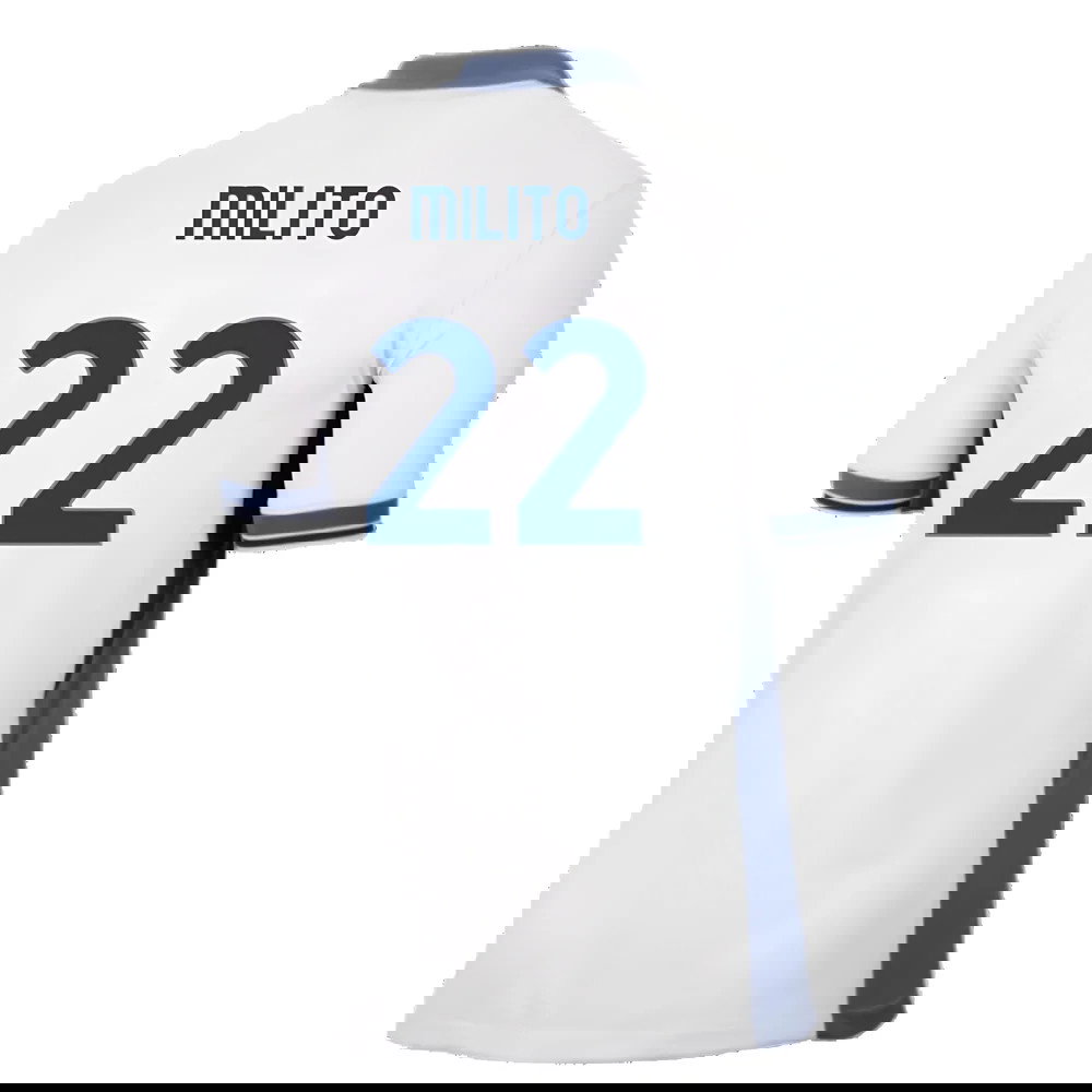 2024-2025 Inter Milan Away Shirt (Milito 22)