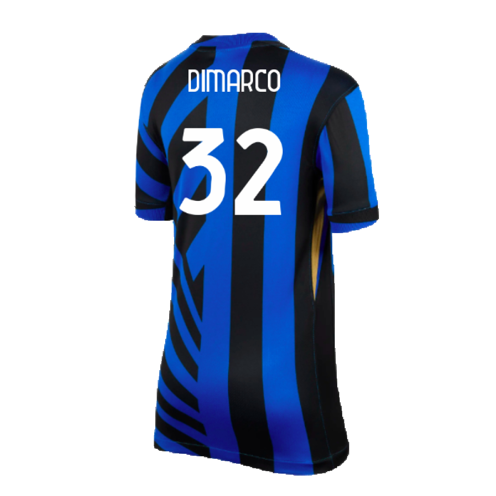 2024-2025 Inter Milan Home Shirt (Kids) (Dimarco 32)