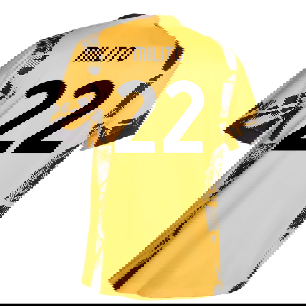 2024-2025 Inter Milan Third Shirt (Milito 22)