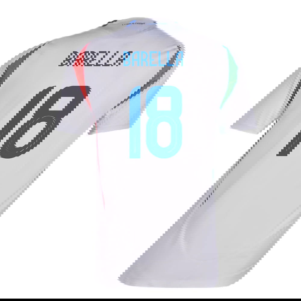 2024-2025 Italy Authentic Away Shirt (BARELLA 18)