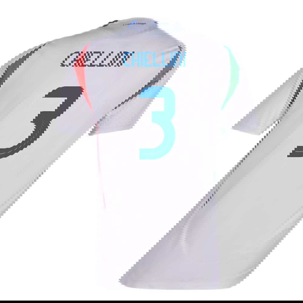 2024-2025 Italy Authentic Away Shirt (CHIELLINI 3)