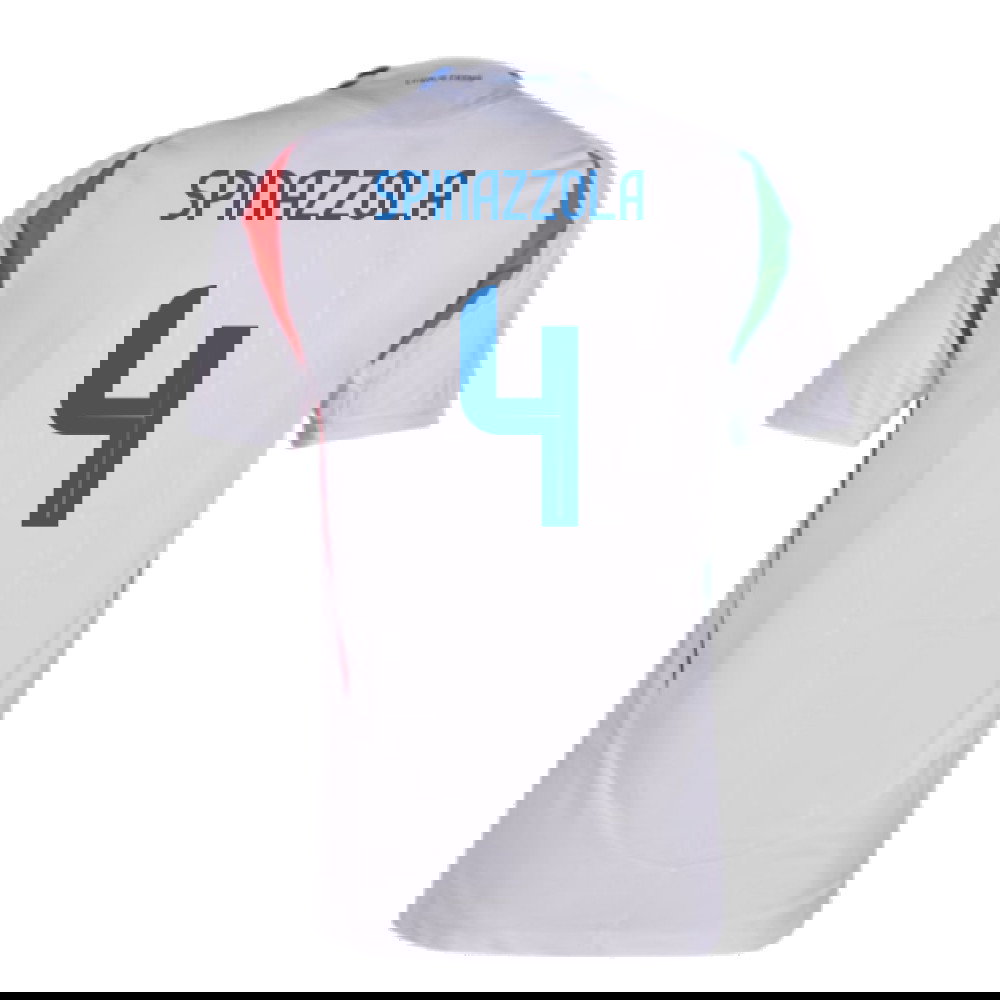 2024-2025 Italy Authentic Away Shirt (SPINAZZOLA 4)