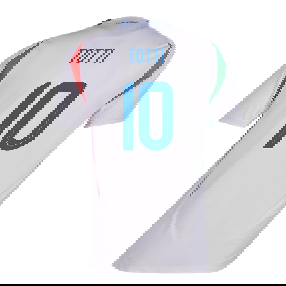 2024-2025 Italy Authentic Away Shirt (TOTTI 10)