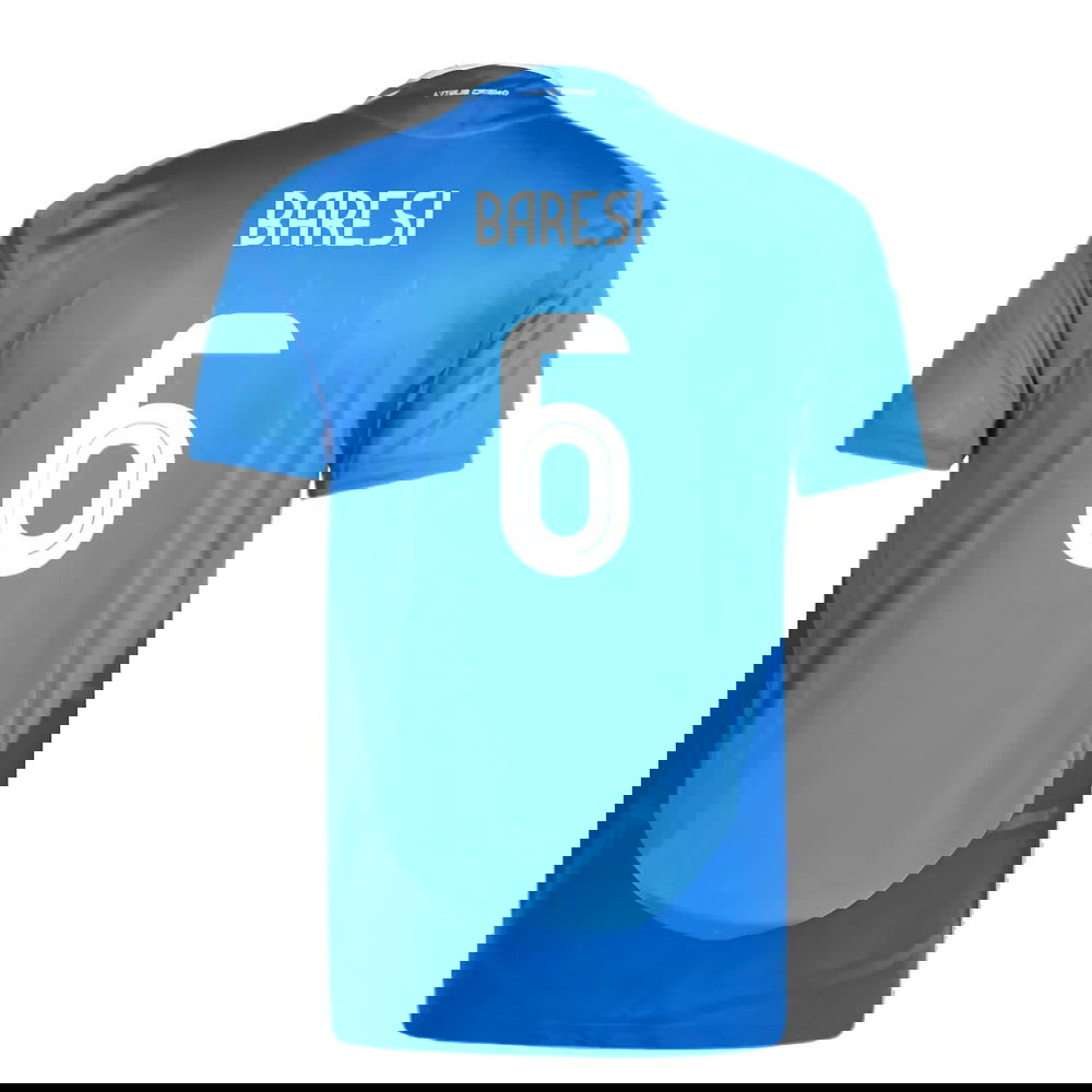 2024-2025 Italy Authentic Home Shirt (BARESI 6)