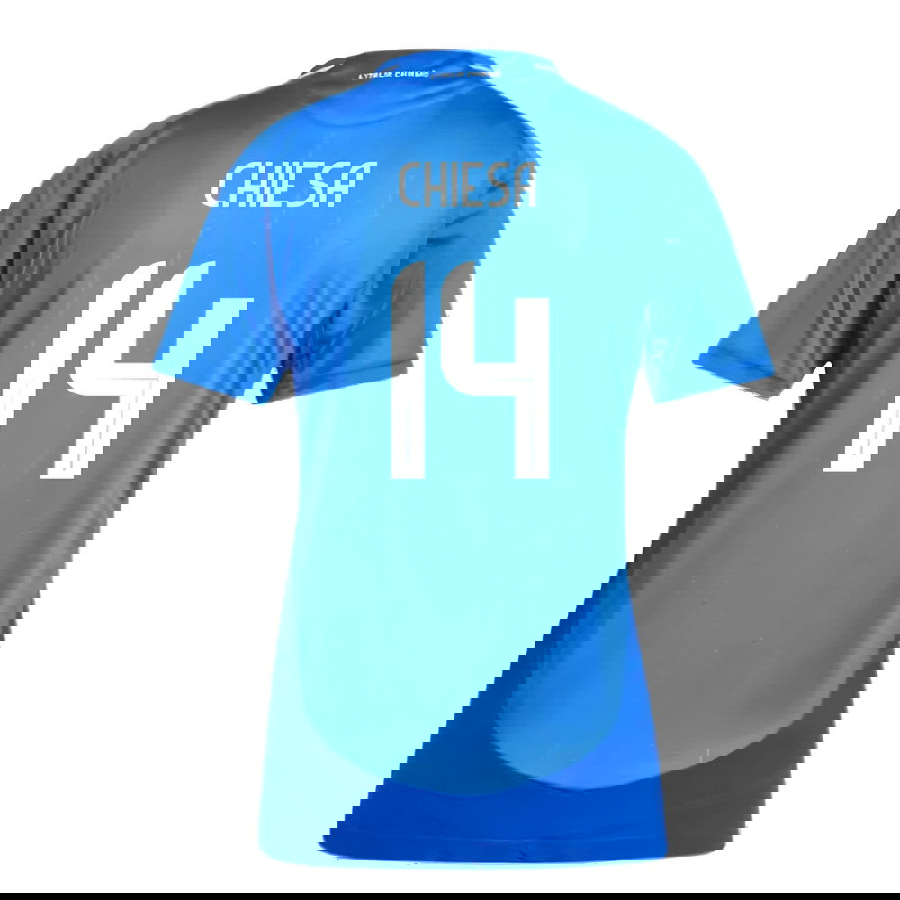 2024-2025 Italy Authentic Home Shirt (Ladies) (CHIESA 14)